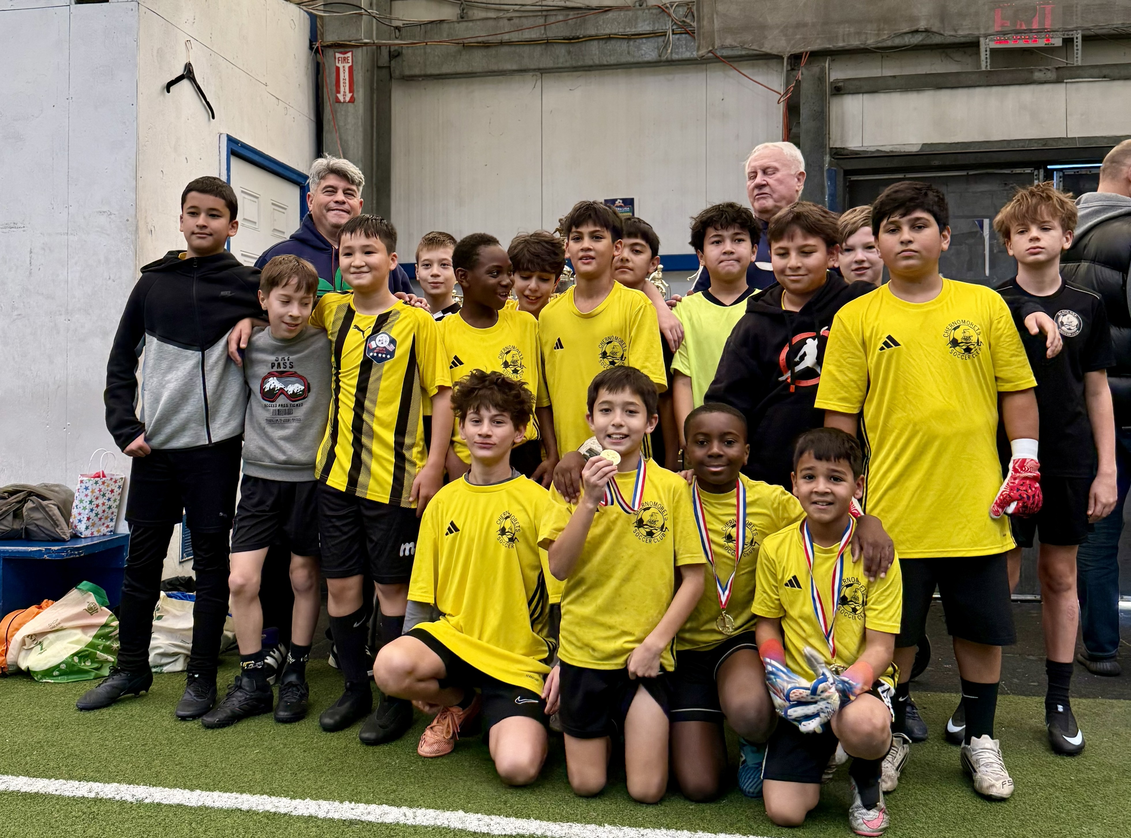 Команда Chernomorets после турнира